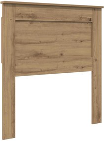 vidaXL Σκελετός Κρεβατιού Artisan Δρυς 75 x 190 cm Επεξεργασμένο Ξύλο