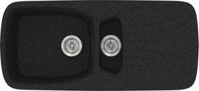 Sanitec Classic 309 (97×51) - Γρανιτένιος νεροχύτης - Granite BLACK