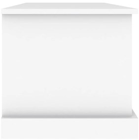 Κουτί Αποθήκευσης Λευκό 70x40x38 εκ. Επεξεργασμένο Ξύλο - Λευκό
