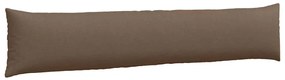 vidaXL Μαξιλάρι Καναπέ 2 pcs Καφέ 200 x 40 εκ. ύφασμα