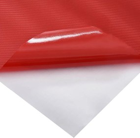 vidaXL Μεμβράνη Αυτοκινήτου 4D Κόκκινη 100 x 150 εκ.