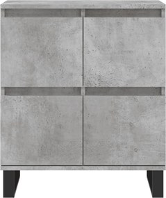 vidaXL Ντουλάπι Γκρι Σκυροδέματος 60x35x70 εκ. Επεξεργασμένο Ξύλο