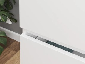 Σιφονιέρα Miami 176, Μαύρο, Με συρτάρια, 112x70x40cm