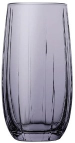 Ποτήρι Νερού Linka SP420415G6V Φ5x15cm 500ml Purple Espiel Glass