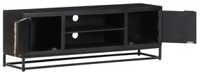 vidaXL Έπιπλο Τηλεόρασης 120 x 30 x 40 εκ. από Μασίφ Ξύλο Μάνγκο