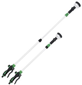 vidaXL Βέργα Ψεκασμού Τηλεσκοπική με 10 Λειτουργίες 75-110 εκ.