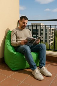 Stewehome Καρέκλα καθιστικού αχλάδι με ύφασμα 60x40x70 cm
