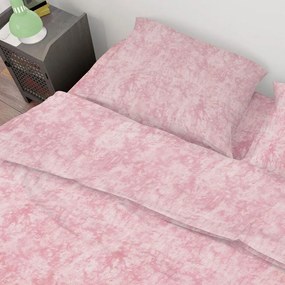 Σεντόνι Premium Shadow 617 Pink DimCol Υπέρδιπλo 240x270cm 100% Βαμβάκι