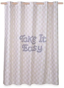 ΚΟΥΡΤΙΝΑ ΜΠΑΝΙΟΥ EASY 180X200 - BEIGE 5205495603193