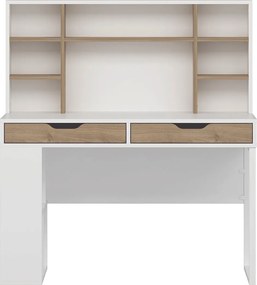 Γραφείο Λευκό / Καρυδί GACU 120x60x132