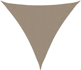 vidaXL Πανί Σκίασης Τρίγωνο Taupe 5 x 5 x 5 μ. από Ύφασμα Oxford