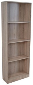 Ραφιέρα Με 4 Ράφια Ξύλο 60x24x170cm ANKOR