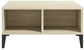 vidaXL Τραπεζάκι Σαλονιού Sonoma Δρυς 60x60x30 εκ. Επεξεργασμένο Ξύλο