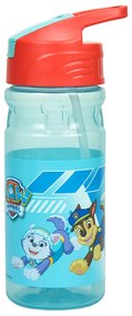 Παγούρι 500ml Με Καλαμάκι Gim Flip Paw Patrol Pups At Play