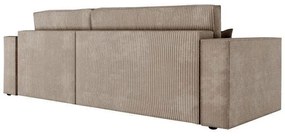 Γωνιακός Καναπές New Isabella Fylliana Μπέζ 270x160x90 εκ. 270x160x90 εκ.