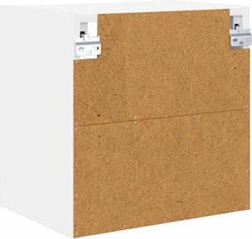 vidaXL Κρεμαστό ντουλάπι Λευκό 40 x 29,5 x 40 εκ. Επεξεργασμένο ξύλο
