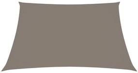 vidaXL Πανί Σκίασης Τετράγωνο Taupe 4,5 x 4,5 μ. από Ύφασμα Oxford
