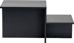Coffee Table Harmony - Wood Black Wood Black