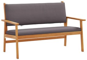 vidaXL Σετ Καναπέ Κήπου 3 pcs Καφέ 120 x 65,5 x 79 εκ