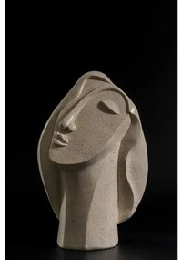 Διακοσμητικό Επιτραπέζιο Sensual Face Λευκό 13x27,5 εκ. 13x18x44708εκ - Μπεζ