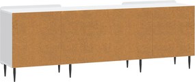 vidaXL Ντουλάπι TV Λευκό 150 x 31 x 52 εκ. Επεξεργασμένο Ξύλο