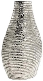 Βάζο 941-124-032 23x11x41cm Silver Μέταλλο