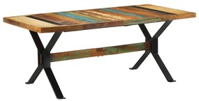 vidaXL Τραπεζαρία 180 x 90 x 73 εκ. από Μασίφ Ανακυκλωμένο Ξύλο
