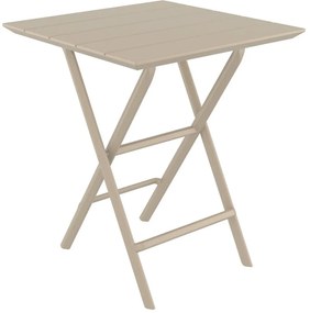 Τραπέζι Πτυσ/νο Helen 20.0894 60x60x74cm Taupe