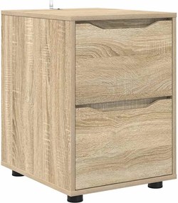 vidaXL Ντουλάπι αποθήκευσης Δρύς Sonoma 40 x 48 x 57 εκ