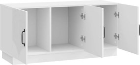 vidaXL Ντουλάπι TV Γυαλιστερό Λευκό 99 x 34,5 x 47 εκ