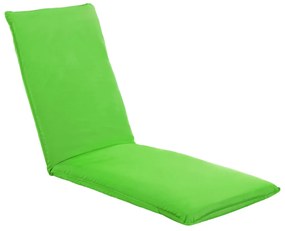 vidaXL Ξαπλώστρα Πτυσσόμενη Πράσινη από Ύφασμα Oxford