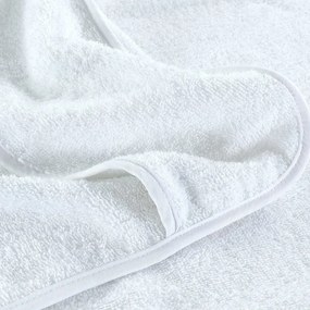 vidaXL Πετσέτες Θαλάσσης 2 τεμ. Λευκές 75 x 200 εκ. Ύφασμα 400 GSM