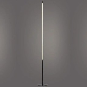 Φωτιστικό Δαπέδου Led ZM16LEDF148BK 18W 3000K 1440lm Dimmer D18ΧD1,8ΧΗ146 Black Aca Decor Aluminium