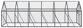 vidaXL Κλουβί Ανθρακί 1,79 x 6 x 1,85 μ. από Αλουμίνιο