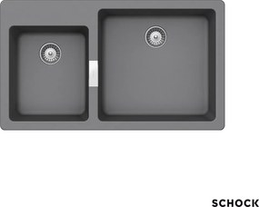 Schock Manhattan 30291 - Νεροχύτης Κουζίνας Γρανίτη 86x50 - Croma