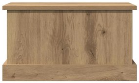 vidaXL Κουτί Αποθήκευσης Αρτισιανή Δρυς 30x50x28 εκ. Επεξ.Ξύλο