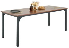 VEVOR 71in Rectangle Dining Table Wood Kitchen Table for 6-8 Person (Only Table)