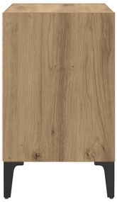 vidaXL κομοδίνο  Μασίφ δρυς 40x30x50 εκ. Εργονομικό ξύλο