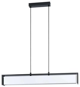 Φωτιστικό Οροφής-Ράγα Simolaris-Z 900075 100x10,5x110cm Dimmable Led 33,6W Black Eglo