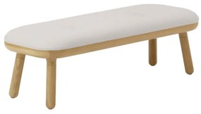 Σκαμπό Μακρύ Χαμηλό Paff 5611C5610-1C733-02 94x35x30.5cm Oak White Sands Umage