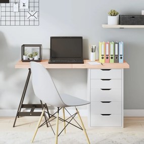 vidaXL Επιφάνεια Τραπεζιού 120x60x(2-4)εκ Ακατέργαστο Μασίφ Ξύλο Δρυός