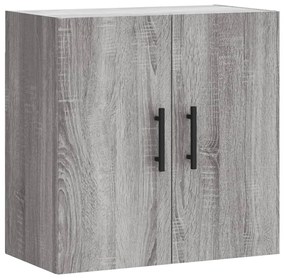 vidaXL Ντουλάπι Τοίχου Γκρι Sonoma 60x31x60 εκ. από Επεξεργασμένο Ξύλο