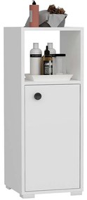 Στήλη Μπάνιου Ahu 475OLV2402 35x35x98,6cm White Μοριοσανίδα, Μελαμίνη