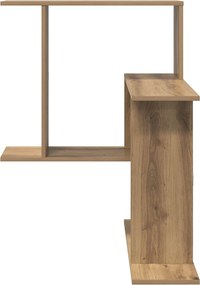 vidaXL Ράφι Τοίχου Artisan Δρυς 67 x 67 x 87 εκ. Επεξεργασμένο Ξύλο