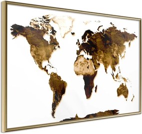 Αφίσα - Our World - 30x20 - Χρυσό - Χωρίς πασπαρτού