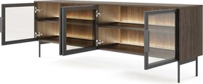 Έπιπλο τηλεόρασης Luminus-Kafe - 181.30Χ39.30Χ61.60cm