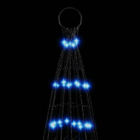 vidaXL Χριστουγεννιάτικο δέντρο LED 1534 LED Μπλε 500 εκ.