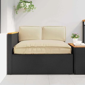 vidaXL Σετ μαξιλαριών 3 pcs Μπεζ Ύφασμα Όξφορντ