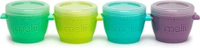 Φαγητοδοχεία (Σετ 4τμχ) Melii Snap and Go Pods MEL11060