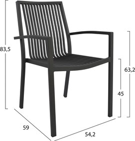 ΠΟΛΥΘΡΟΝΑ ΑΛΟΥΜΙΝΙΟΥ BRONCA HM5130.02 ΓΚΡΙ 54,2x59x83,5Υεκ.